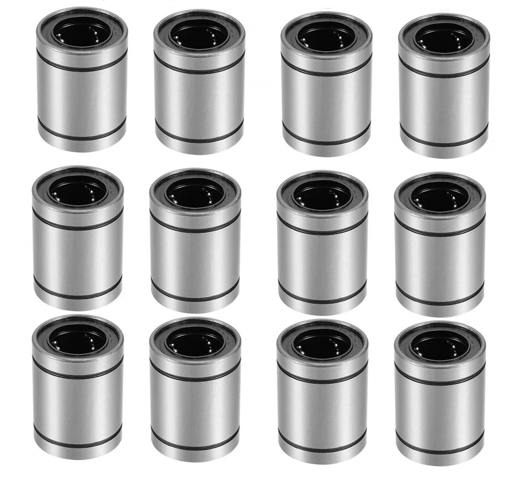 12 шт. LM8UU линейные шарикоподшипники втулки 8 мм x 15 мм x 24 мм углеродистая сталь, подходит для станков с ЧПУ Запчасти для 3D-принтера
12 шт. LM8UU линейные шарикоподшипники втулки 8 мм x 15 мм x 24 мм углеродистая сталь, подходит для станков с ЧПУ Запчасти для 3D-принтера