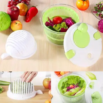 Plastic Salad Vegetable Dehydrator Dryer Salad Washer Food Dryer Dehydrator Spinner Drying Drainer Vegetable Tool Drainer G8I1
Plastic Salad Vegetable Dehydrator Dryer Salad Washer Food Dryer Dehydrator Spinner Drying Drainer Vegetable Tool Drainer G8I1