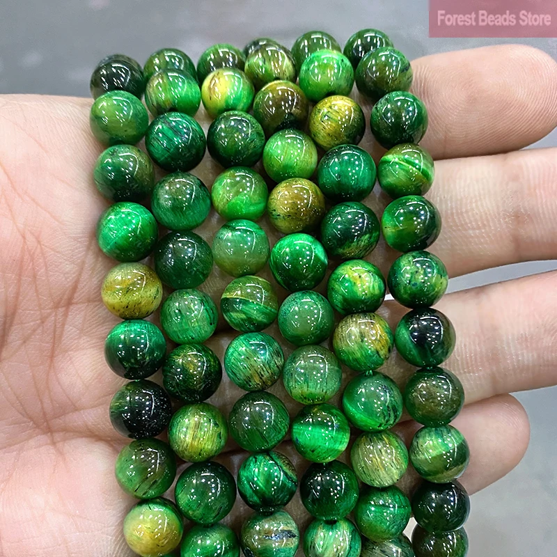 Green Multicolor Tiger Eye Agates Natural Stone Round Beads for Jewelry Making Diy Bracelet Earrings Accessories 15Inch 6/810MM
Green Multicolor Tiger Eye Agates Natural Stone Round Beads for Jewelry Making Diy Bracelet Earrings Accessories 15Inch 6/810MM
