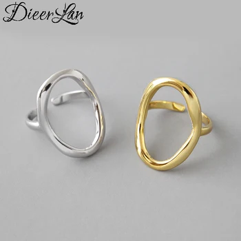 Personality 925 Sterling Silver Irregular Circle Rings For Women Bridal Wedding Jewelry Adjustable Size Finger Rings
Personality 925 Sterling Silver Irregular Circle Rings For Women Bridal Wedding Jewelry Adjustable Size Finger Rings
