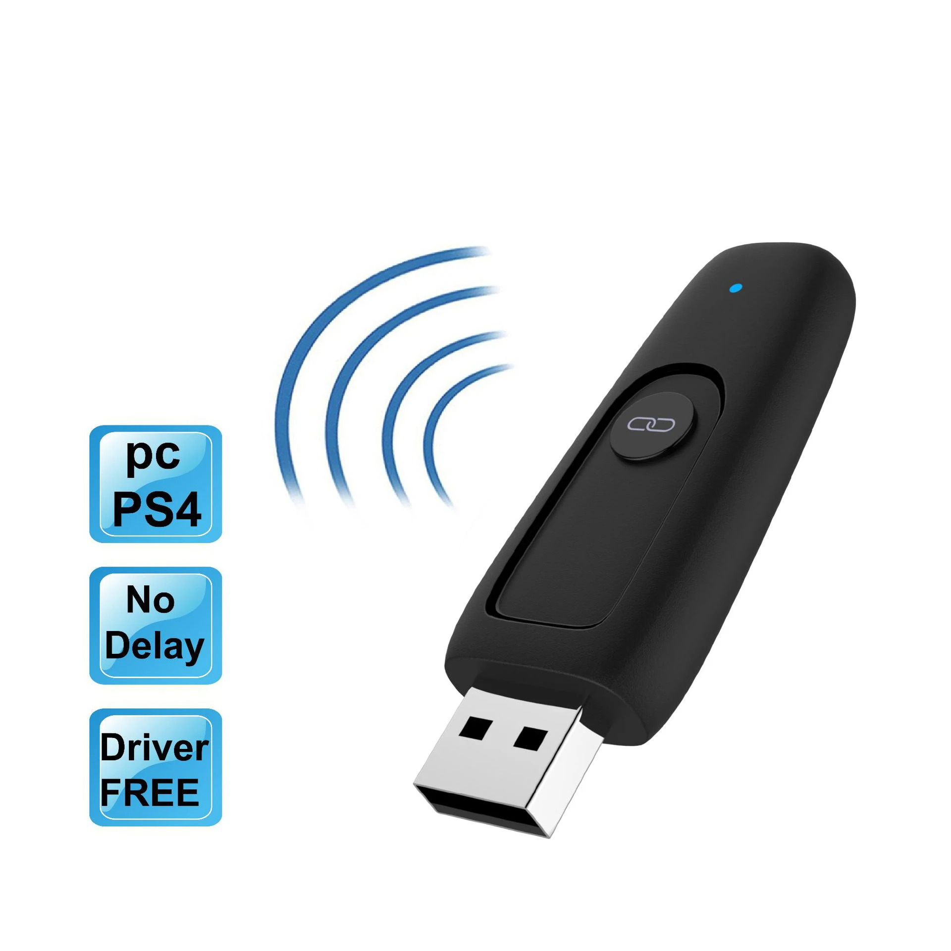 Беспроводной Bluetooth 5 0 USB RCA Aux 3 мм Aptx передатчик с низкой задержкой адаптер для PS4