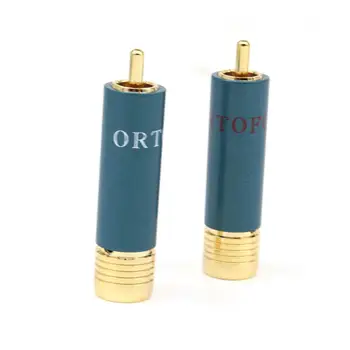 hifi 4pcs Gold-plated HIFI RCA Plug Hi-end Ortofon Reference 8NX RCA Connectors for RCA Male Interconnect Audio Cable
hifi 4pcs Gold-plated HIFI RCA Plug Hi-end Ortofon Reference 8NX RCA Connectors for RCA Male Interconnect Audio Cable