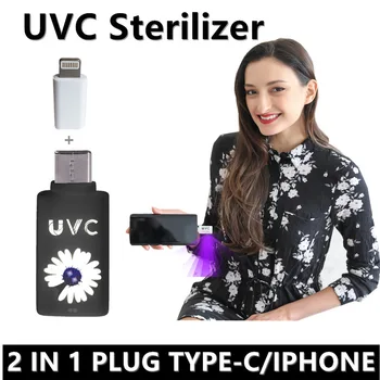 USB Mobile Phone Disinfector Ultraviolet Disinfection Lamp Type-C Germicidal Lamp Mobile Antivirus Lamp
USB Mobile Phone Disinfector Ultraviolet Disinfection Lamp Type-C Germicidal Lamp Mobile Antivirus Lamp