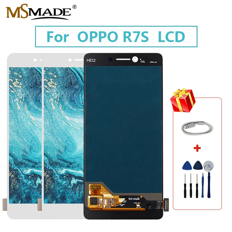 AAA Quality AMOLED For OPPO R7s LCD Touch Screen Digitizer R7S Display Replacement Assembly Parts With Frame 100% Tested
AAA Quality AMOLED For OPPO R7s LCD Touch Screen Digitizer R7S Display Replacement Assembly Parts With Frame 100% Tested