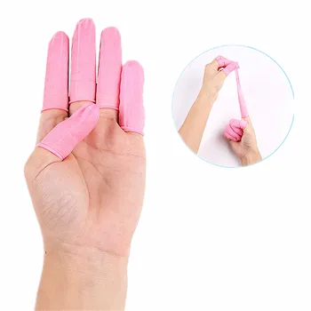 SUEF New Arrival 20pcs/50pcs Pink Natural Rubber Gloves Finger Cots Latex Fingertip Protective Disposable rubber gloves @6
SUEF New Arrival 20pcs/50pcs Pink Natural Rubber Gloves Finger Cots Latex Fingertip Protective Disposable rubber gloves @6