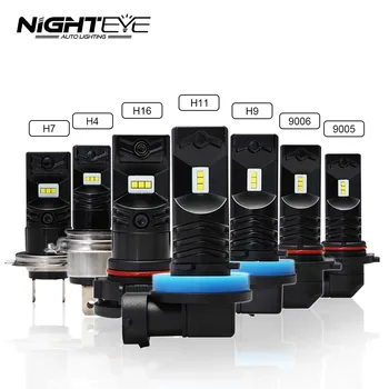 NOVSIGHT 2pcs 1600LM H1 H11 H8 LED Car Lights Bulbs 9005 HB3 9006 HB4 LED H3 H7 H10 H16-EU DRL Fog Lamp 6500K Driving Light
NOVSIGHT 2pcs 1600LM H1 H11 H8 LED Car Lights Bulbs 9005 HB3 9006 HB4 LED H3 H7 H10 H16-EU DRL Fog Lamp 6500K Driving Light