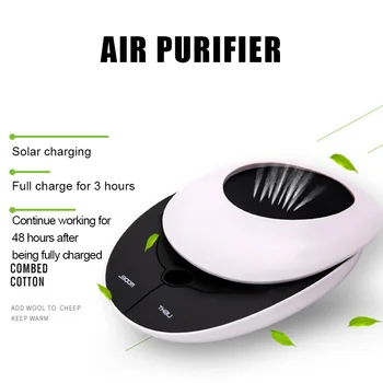 Solar Car Air Purifier Car Oxygen Bar Air Purifier Start and Stop with the Car Touching Switch M8617
Solar Car Air Purifier Car Oxygen Bar Air Purifier Start and Stop with the Car Touching Switch M8617