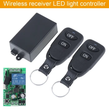 Wireless Remote Control AC 1 Channel Receiver Module with Two Remote Control For Lamp Switch and Electromechanical Equipment
Wireless Remote Control AC 1 Channel Receiver Module with Two Remote Control For Lamp Switch and Electromechanical Equipment