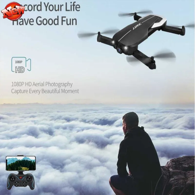 Outside Aerial 1080P WIFI FPV Foldable RC Quadcopter Drone 2.4G One Key Return Optical Flow Positioning RTF RC Helicopter Model
Outside Aerial 1080P WIFI FPV Foldable RC Quadcopter Drone 2.4G One Key Return Optical Flow Positioning RTF RC Helicopter Model