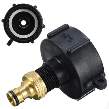 IBC Adapter Connector 3/4 Inch S60x6 IG For IBC Hose Valve Adapter Water Tank Rain Barrel 1000L Water Connectors
IBC Adapter Connector 3/4 Inch S60x6 IG For IBC Hose Valve Adapter Water Tank Rain Barrel 1000L Water Connectors