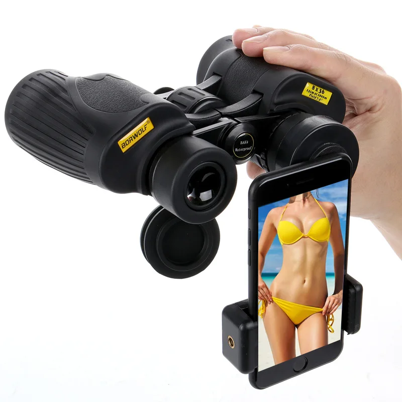 BORWOLF 8X36 High Power High-definition Binoculars Night Vision Binoculars Mobile Phone Photo Shoot Clip
BORWOLF 8X36 High Power High-definition Binoculars Night Vision Binoculars Mobile Phone Photo Shoot Clip