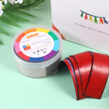 1 Box Dental Materials Articulating Papers Red Blue Strips Whitening Teeth Product Tools for Oral Care Dentist Lab (Oily Type)
1 Box Dental Materials Articulating Papers Red Blue Strips Whitening Teeth Product Tools for Oral Care Dentist Lab (Oily Type)