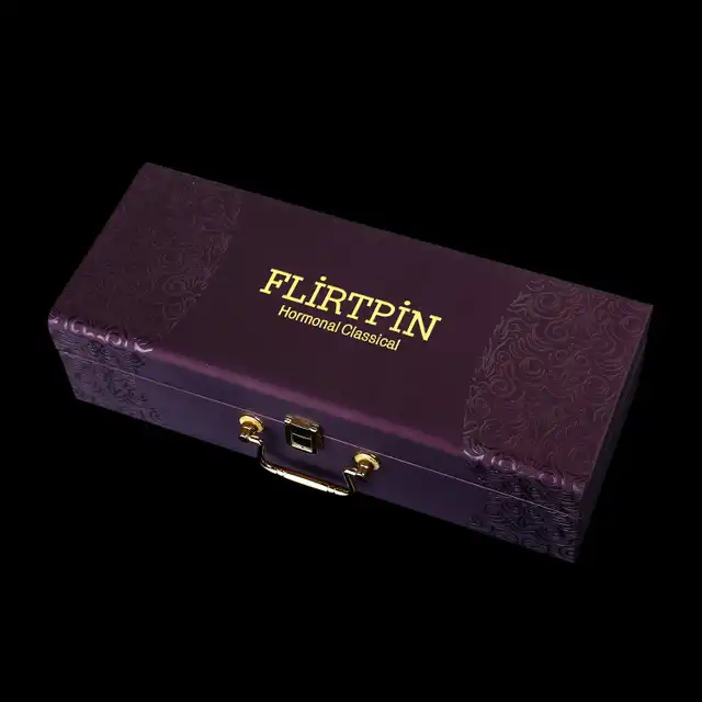 logo customized matt hair extension magnetic paper gift box for
