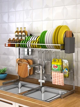 High Quality Kitchen Rack, Drainage Rack, Bowl Rack, Dish Rack, Sink, Water Faucet, Pot And Utensils, Aluminum Rack
High Quality Kitchen Rack, Drainage Rack, Bowl Rack, Dish Rack, Sink, Water Faucet, Pot And Utensils, Aluminum Rack