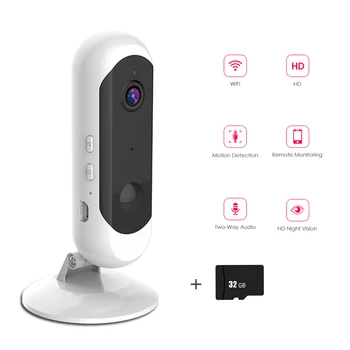 360 Degree Rotatable Wireless WiFi Camera 1080P HD Home Surveillance Remote Monitoring Camera Built-in TF card slot /mic/speaker
360 Degree Rotatable Wireless WiFi Camera 1080P HD Home Surveillance Remote Monitoring Camera Built-in TF card slot /mic/speaker