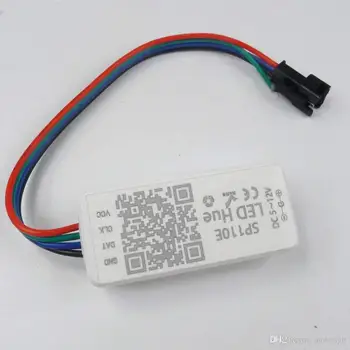 SP110E Bluetooth Pixel light Controller by smart phone APP For WS2812B SK6812 LPD8806 DMX512 1903 RGB/RGBW DC5-24V
SP110E Bluetooth Pixel light Controller by smart phone APP For WS2812B SK6812 LPD8806 DMX512 1903 RGB/RGBW DC5-24V