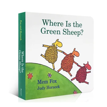 Funny Educational English Picture Cardboard Books Where Is The Green Sheep Children Montessori Classroom Reading Story Book
Funny Educational English Picture Cardboard Books Where Is The Green Sheep Children Montessori Classroom Reading Story Book
