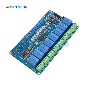 DC8-36V 8 way multi-function relay control module With light couple for arduino DIY kit
DC8-36V 8 way multi-function relay control module With light couple for arduino DIY kit