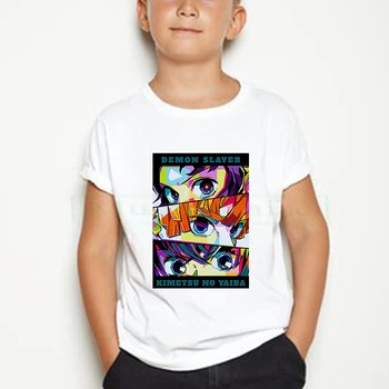 Demon Slayer Kimetsu No Yaiba Kids Short Sleeve T-shirt Cosplay Costumes boy/girl Tops Tees Pure cotton Comfortable white Tops
Demon Slayer Kimetsu No Yaiba Kids Short Sleeve T-shirt Cosplay Costumes boy/girl Tops Tees Pure cotton Comfortable white Tops