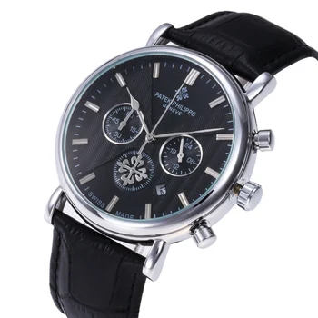 Patek- Philippe- Luxury Men Business Quartz Watch Men's women Top Brand Wrist watch Chronograph Stop Watches Fashion 988
Patek- Philippe- Luxury Men Business Quartz Watch Men's women Top Brand Wrist watch Chronograph Stop Watches Fashion 988