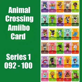 Series 1 (91 to 100) Animal Crossing Card Amiibo NFC Card Work for Switch NS 3DS Games Animal Crossing Amiibo Cards New Leaf
Series 1 (91 to 100) Animal Crossing Card Amiibo NFC Card Work for Switch NS 3DS Games Animal Crossing Amiibo Cards New Leaf