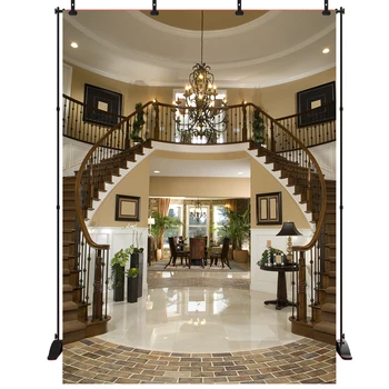 Acejoker Luxury Backdrop Photography for Party Double Stairs Customized Vinyl Background Photo Studio Props
Acejoker Luxury Backdrop Photography for Party Double Stairs Customized Vinyl Background Photo Studio Props