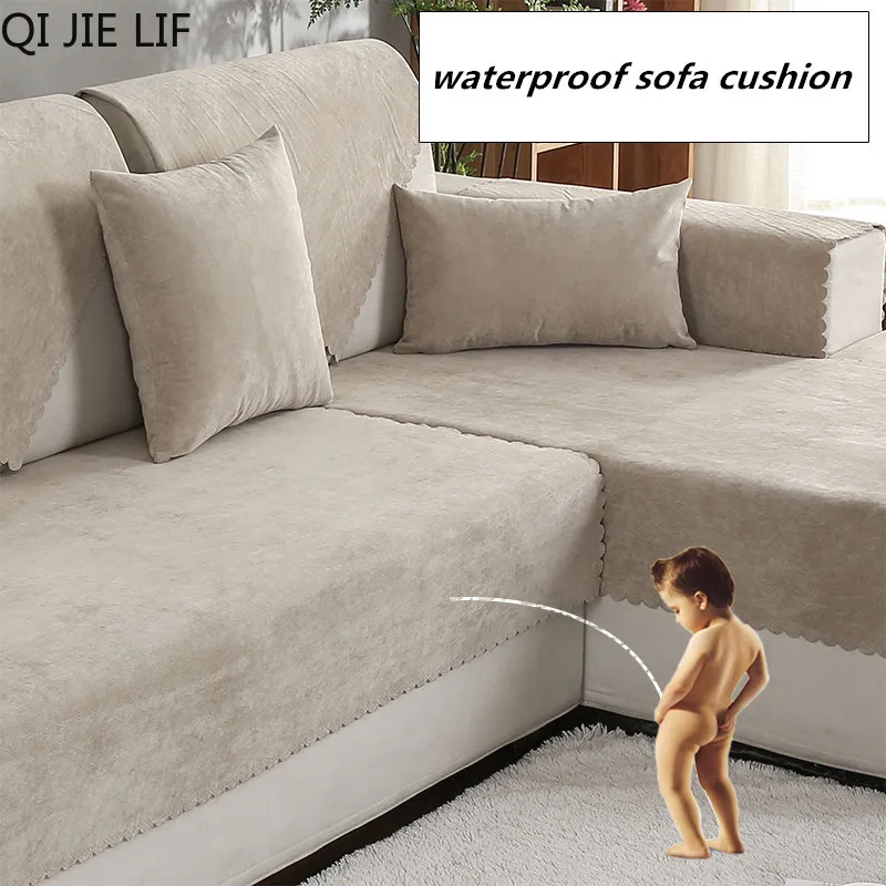 Waterproof sofa cushion Isolation of children's urine towel sofacover Non-slip Pure color Four Seasons Universal pet Sofa cover
Waterproof sofa cushion Isolation of children's urine towel sofacover Non-slip Pure color Four Seasons Universal pet Sofa cover