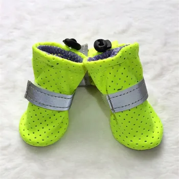 4pcs/set Breathable Pet Shoes For Dogs Summer Waterproof Anti-slip Reflective Small Dogs Boots Yorkie Shoes Sock Dog Accessories
4pcs/set Breathable Pet Shoes For Dogs Summer Waterproof Anti-slip Reflective Small Dogs Boots Yorkie Shoes Sock Dog Accessories