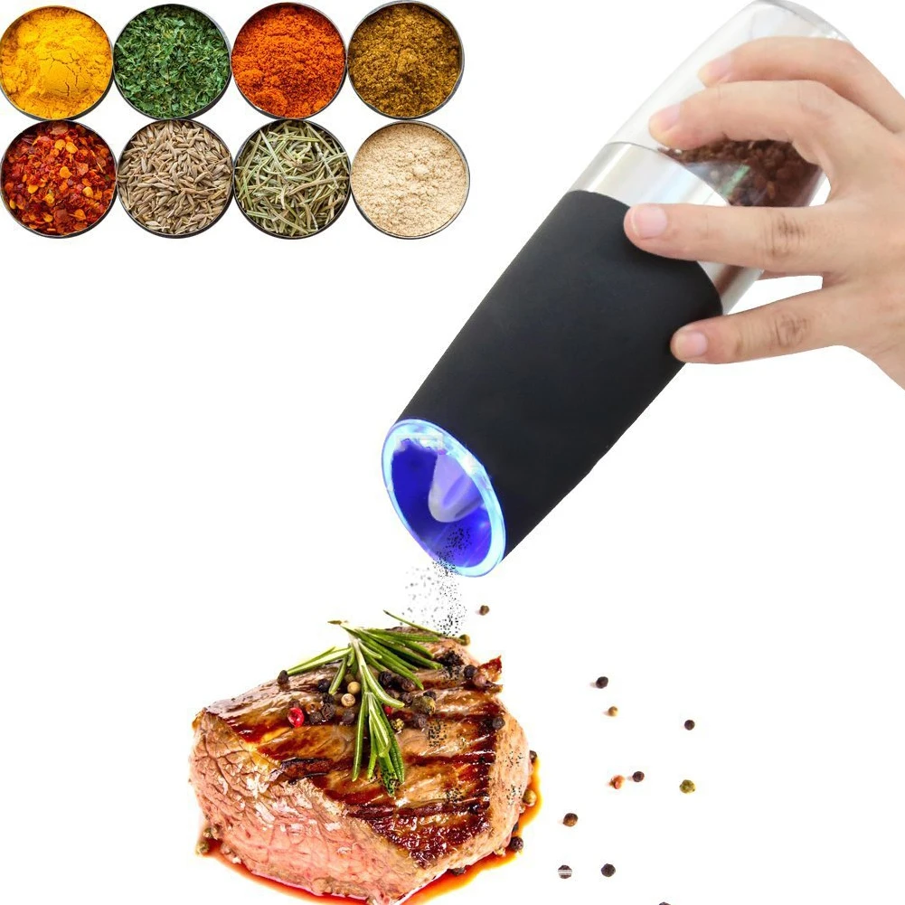 Electric Induction Pepper Stainless Steel Environmental Protection Wear Corrosion Resistance.Salt .Mill and Spice Grinder
Electric Induction Pepper Stainless Steel Environmental Protection Wear Corrosion Resistance.Salt .Mill and Spice Grinder