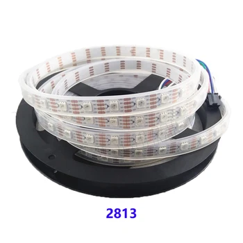 DC5V WS2813(Dual-signal wires) 30/60/144leds/m 2811 ws2812b upgraded version 5m/lot individually addressable RGB led pixel strip
DC5V WS2813(Dual-signal wires) 30/60/144leds/m 2811 ws2812b upgraded version 5m/lot individually addressable RGB led pixel strip