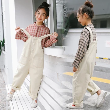 New Autumn Baby Girls Clothing Sets Long Sleeve Contton Plaid Blouse+Solid Overall Casual Toddler Clothes Kids Outfits
New Autumn Baby Girls Clothing Sets Long Sleeve Contton Plaid Blouse+Solid Overall Casual Toddler Clothes Kids Outfits