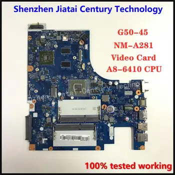 NM-A281 mainboard For Lenovo G50-45 laptop motherboard ACLU5/ACLU6 NM-A281 with A8 CPU R5 GPU-2GB Test work 100% original
NM-A281 mainboard For Lenovo G50-45 laptop motherboard ACLU5/ACLU6 NM-A281 with A8 CPU R5 GPU-2GB Test work 100% original