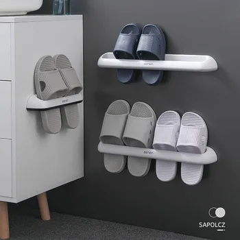 Wall Mounted Shoes Holder Punch-Free Bathroom Multifunction Slippers Rack Simple Multiple Styles Shoe Storage Rack Towel Racks
Wall Mounted Shoes Holder Punch-Free Bathroom Multifunction Slippers Rack Simple Multiple Styles Shoe Storage Rack Towel Racks