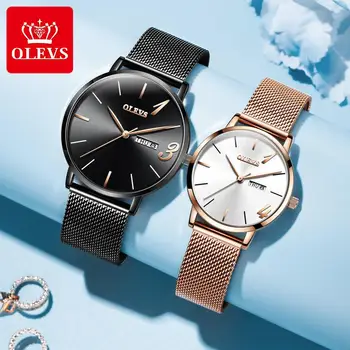 Newest Lover's Watches Date Quartz Simple Clock Men Women Waterproof Full Steel Couple Wristwatches Relogio Masculino
Newest Lover's Watches Date Quartz Simple Clock Men Women Waterproof Full Steel Couple Wristwatches Relogio Masculino