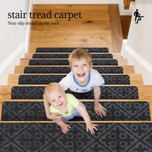 Non Slip Stair Tread Carpet Mats Self-adhesive Floor Mat Door Mat Step Staircase Non Slip Pad Protection Cover Pads Home Decor
Non Slip Stair Tread Carpet Mats Self-adhesive Floor Mat Door Mat Step Staircase Non Slip Pad Protection Cover Pads Home Decor