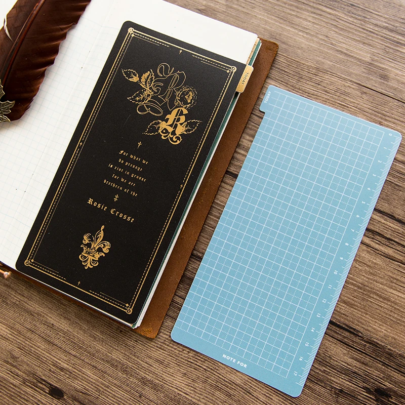 Fromthenon Notebooks Divider Ruler Board Diary Writing Plate Mat Bookmark Travelers Notebook Planner Accessories stationery
Fromthenon Notebooks Divider Ruler Board Diary Writing Plate Mat Bookmark Travelers Notebook Planner Accessories stationery