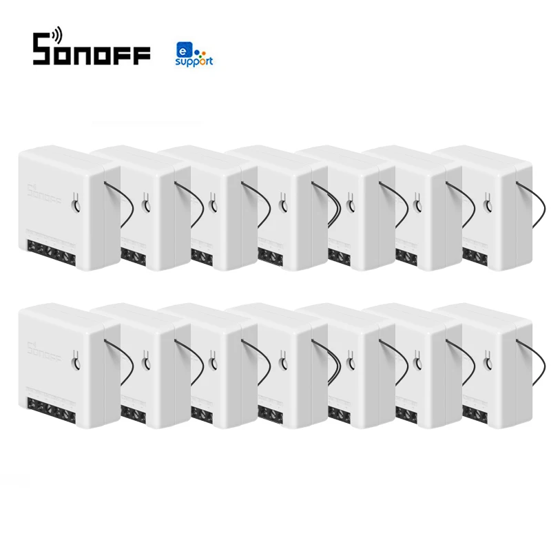 SONOFF MINI Wifi DIY Smart Switch Timer Wireless Switches Smart Home Automation Compatible With EWelink Alexa Amazon Google Home
SONOFF MINI Wifi DIY Smart Switch Timer Wireless Switches Smart Home Automation Compatible With EWelink Alexa Amazon Google Home