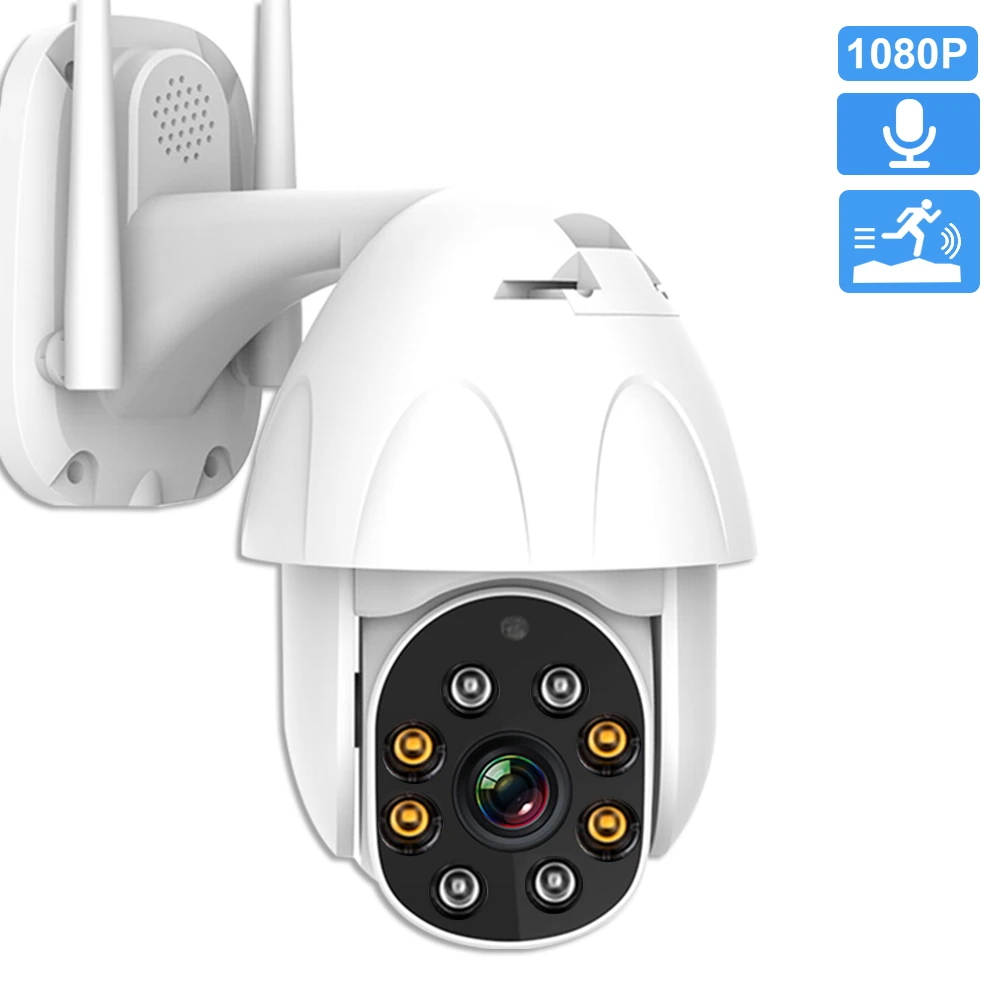 IP Cmaera Outdoor PTZ Home Security Camera FHD Night Vision Two Way Audio Speed Dome Motion Detection CCTV Surveillance Camera
IP Cmaera Outdoor PTZ Home Security Camera FHD Night Vision Two Way Audio Speed Dome Motion Detection CCTV Surveillance Camera