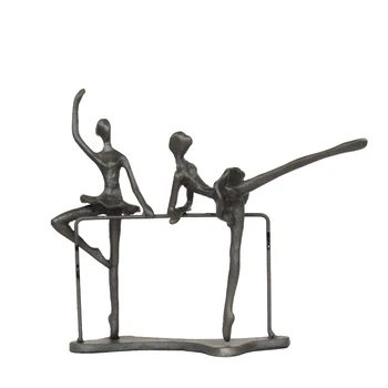 Abstract Metal Ballet Figurine Handmade Cast Iron Art Ballerina Miniature Dance Girl Gift Craft Ornament Studio Room Decor Home 
Abstract Metal Ballet Figurine Handmade Cast Iron Art Ballerina Miniature Dance Girl Gift Craft Ornament Studio Room Decor Home