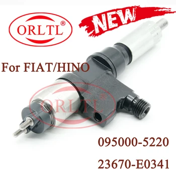 ORLTL 095000-5220 car accessories 23670-E0341 nozzle 100% new 095000-5223 common rail injector 095000 5224 for HINO FIAT
ORLTL 095000-5220 car accessories 23670-E0341 nozzle 100% new 095000-5223 common rail injector 095000 5224 for HINO FIAT