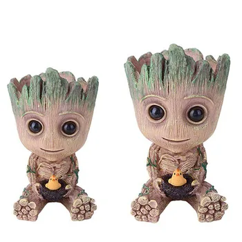 Cute Home Decoration Flowerpot Action Figures Imitated Groot Model Toy Pen Pot Resin Hero Creative Plant Pot Craft Figurine Gift
Cute Home Decoration Flowerpot Action Figures Imitated Groot Model Toy Pen Pot Resin Hero Creative Plant Pot Craft Figurine Gift