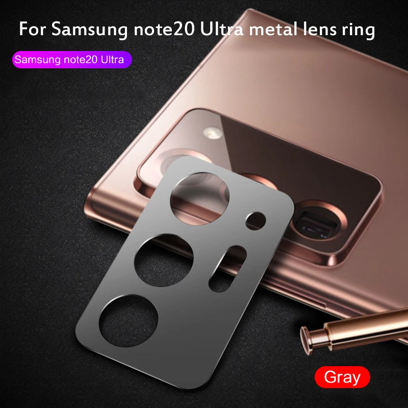 New Camera Lens Protector Cover For Samsung Note20/Note20Ultra Lens Ring Aluminum Alloy Camera Case For Samsung Ring Protection