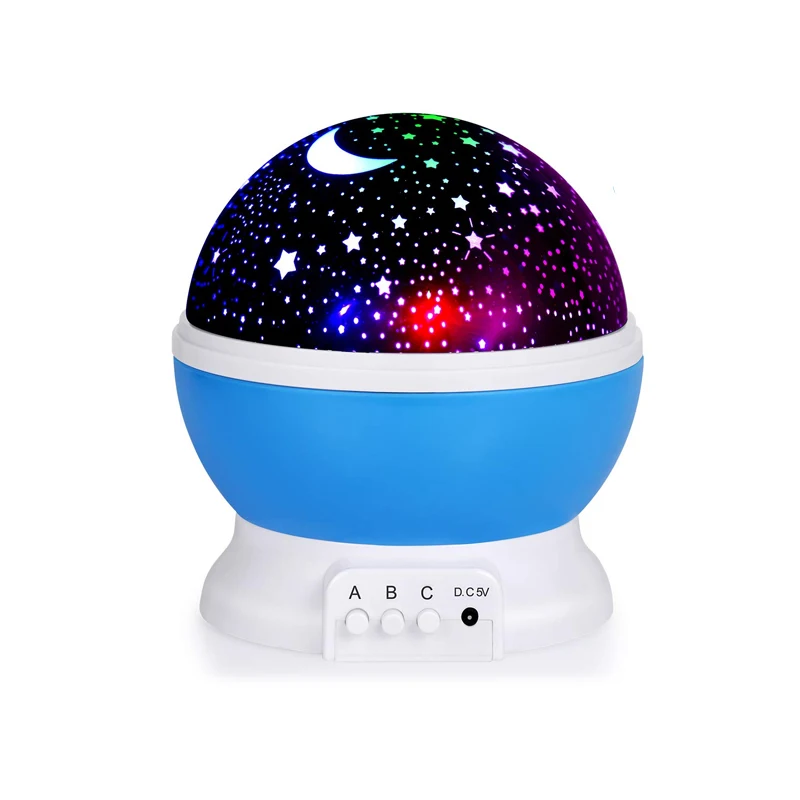 LSL светодиодный светильник звездного неба RGB 3 цвета 8 режим проектор Звезда Луна