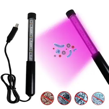Portable 3W USB Ultraviolet Germicidal Light T5 Tube With Fixture UVC Disinfection Sterilizer Kill Dust Mite UV Quartz Lamp
Portable 3W USB Ultraviolet Germicidal Light T5 Tube With Fixture UVC Disinfection Sterilizer Kill Dust Mite UV Quartz Lamp