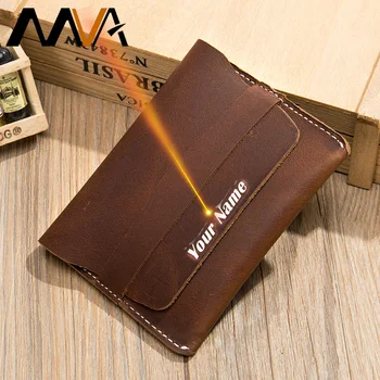 MVA Free Engrave Men's Minimalist Wallet For Men Slim Small Wallet Leather For Men Purse Man Wallets Vintage Credit Card 7386
MVA Free Engrave Men's Minimalist Wallet For Men Slim Small Wallet Leather For Men Purse Man Wallets Vintage Credit Card 7386