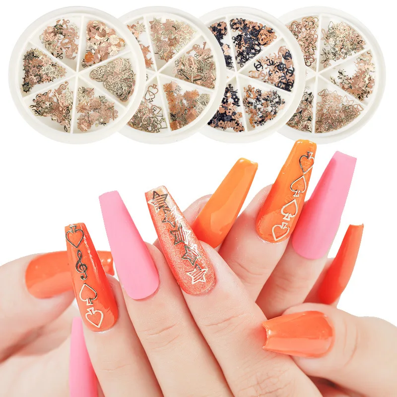 1 Box 6 Grids 3D Nail Art Shell Metal Decorative Patch Shell Mermaid Ultra Thin Bow Metal Nail Art Decoration
1 Box 6 Grids 3D Nail Art Shell Metal Decorative Patch Shell Mermaid Ultra Thin Bow Metal Nail Art Decoration
