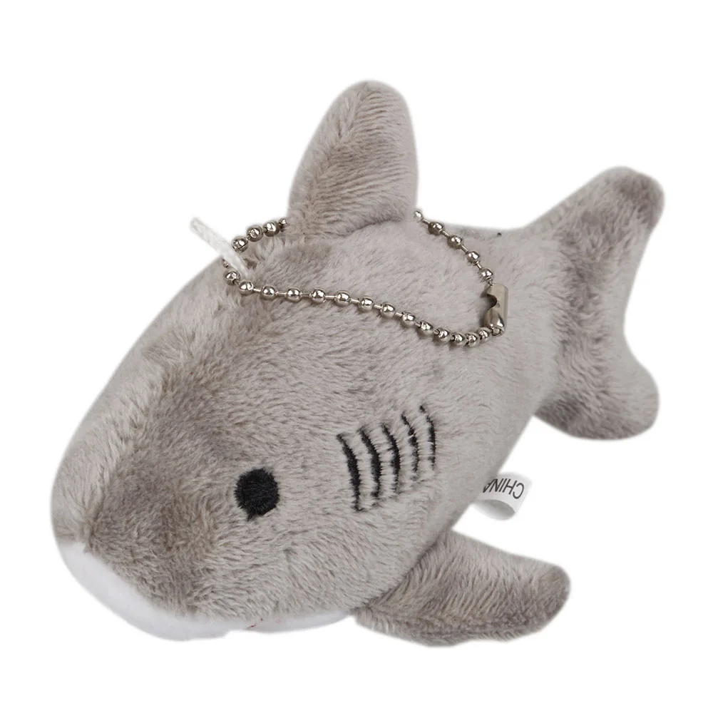 Plush Keychains Shark Stuffed TOY Doll Mini Small Ocean Animal Key chain Pendant Toys BABY Gift DOLL kids | Игрушки и хобби