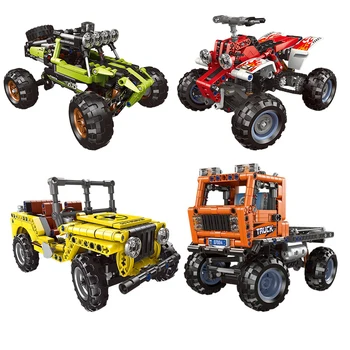 Off-Road Technic Truck Series Building Blocks Heavy Truck Set Construction Tractor Model Kit Figures Bricks Toys for Kids Boys
Off-Road Technic Truck Series Building Blocks Heavy Truck Set Construction Tractor Model Kit Figures Bricks Toys for Kids Boys