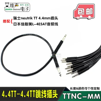 Neutrik NP3TT-P-B crimp 4.4mm mini TT three core plug 4E5AT Jia Nai jumper
Neutrik NP3TT-P-B crimp 4.4mm mini TT three core plug 4E5AT Jia Nai jumper
