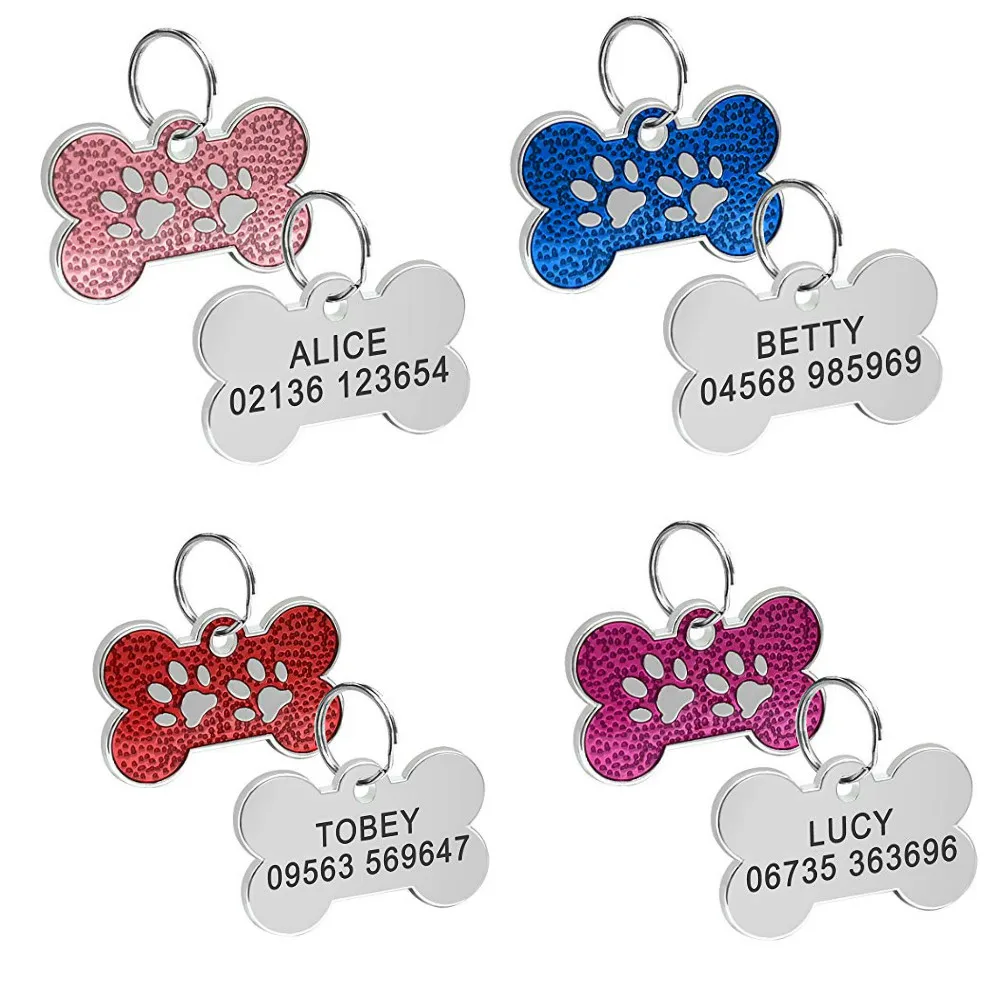 Customized Pet ID Tag Engraved Pet ID Name Number for Cat Puppy Dog Personalized Collar Pendant Bone Pet Accessories
Customized Pet ID Tag Engraved Pet ID Name Number for Cat Puppy Dog Personalized Collar Pendant Bone Pet Accessories